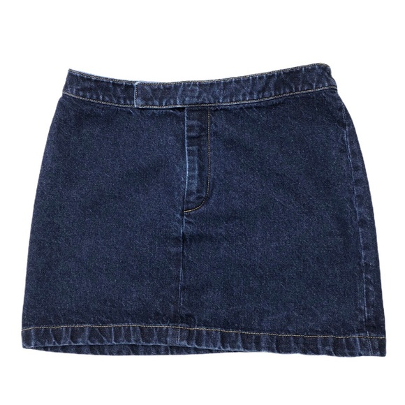 Ralph Lauren Blue Label Dresses & Skirts - Ralph Lauren Blue Label Cotton Denim Mini Skirt